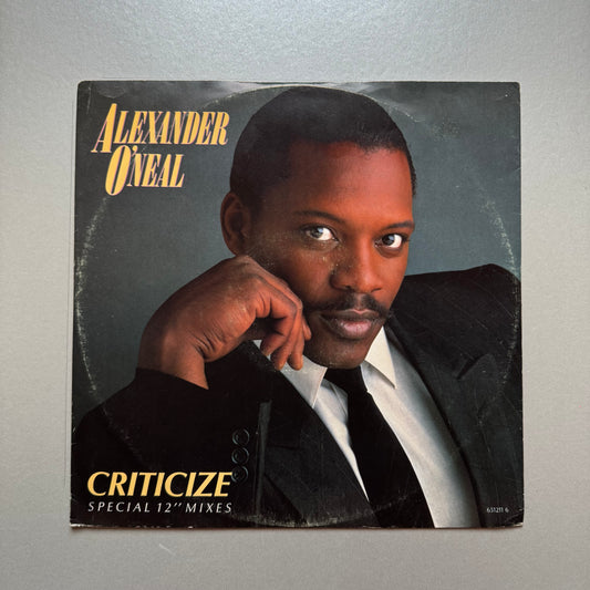 Alexander O’Neil Criticize UK 12" single