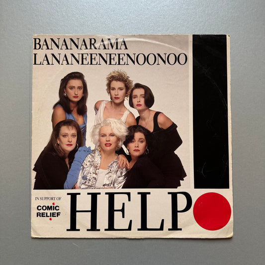 Bananarama & Lananeeneenoonoo Help! UK 12” single