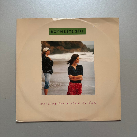 Boy Meets Girl Waiting for a Star to Fall UK 12” single