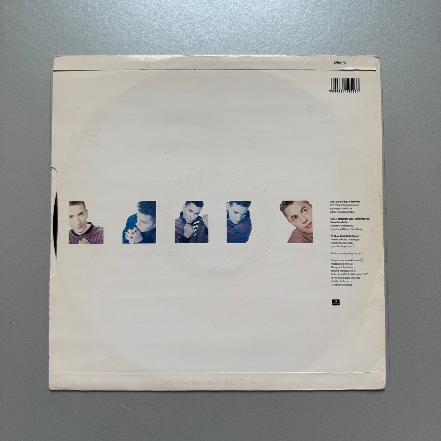 Brother Beyond Chain Gang Smile UK 12” single