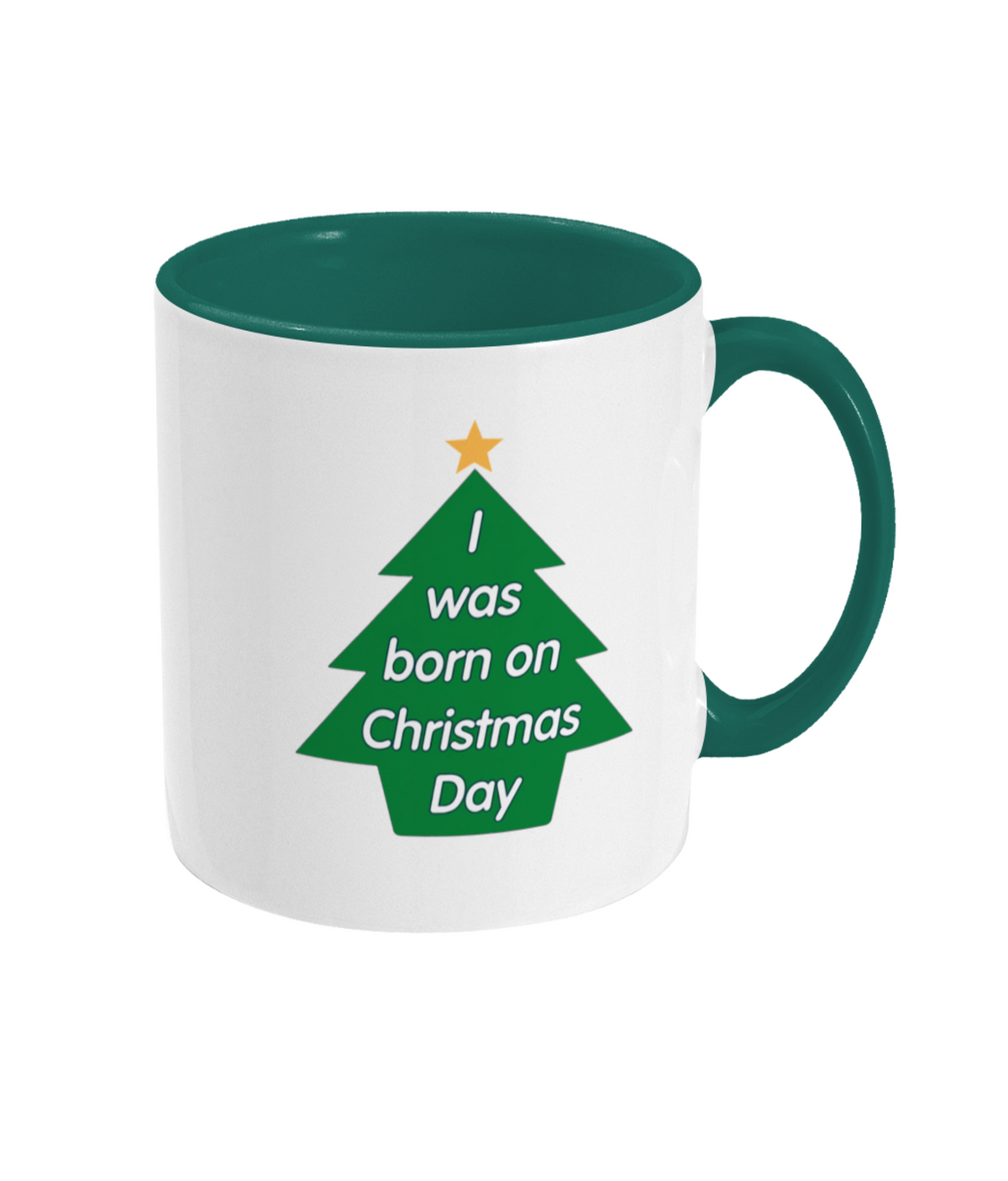 Saint Etienne I Was Born on Christmas Day Mug