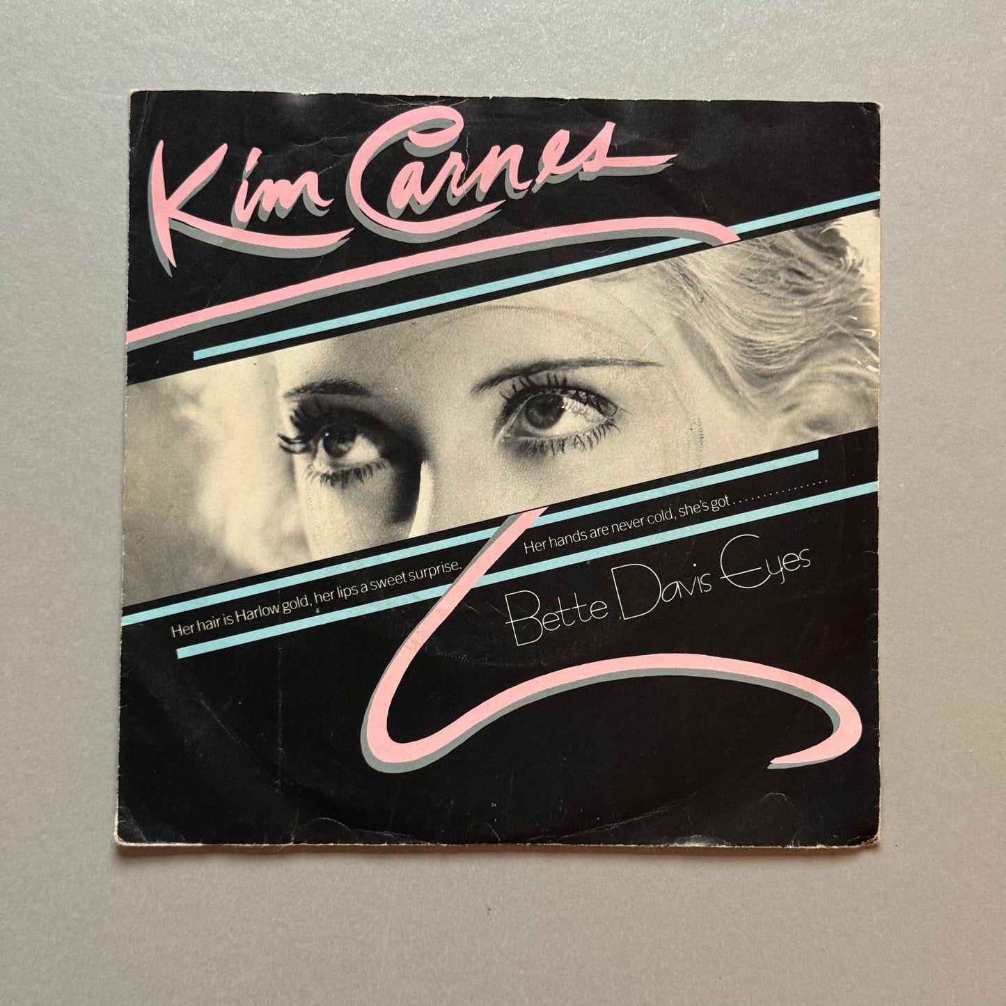 Kim Carnes Bette Davis Eyes UK 7” single