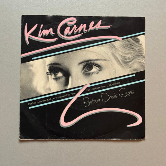 Kim Carnes Bette Davis Eyes UK 7” single