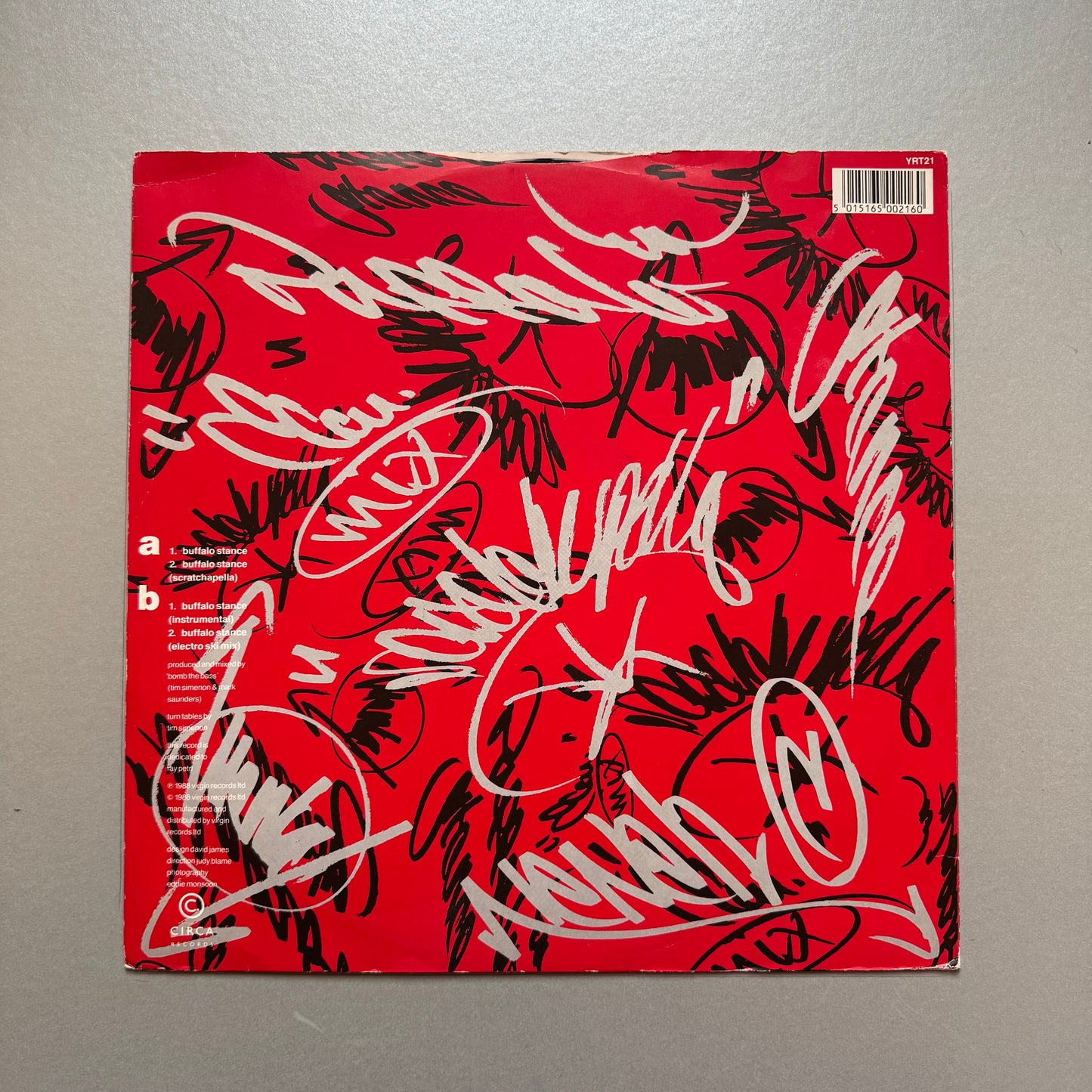 Neneh Cherry Buffalo Stance UK 12” single
