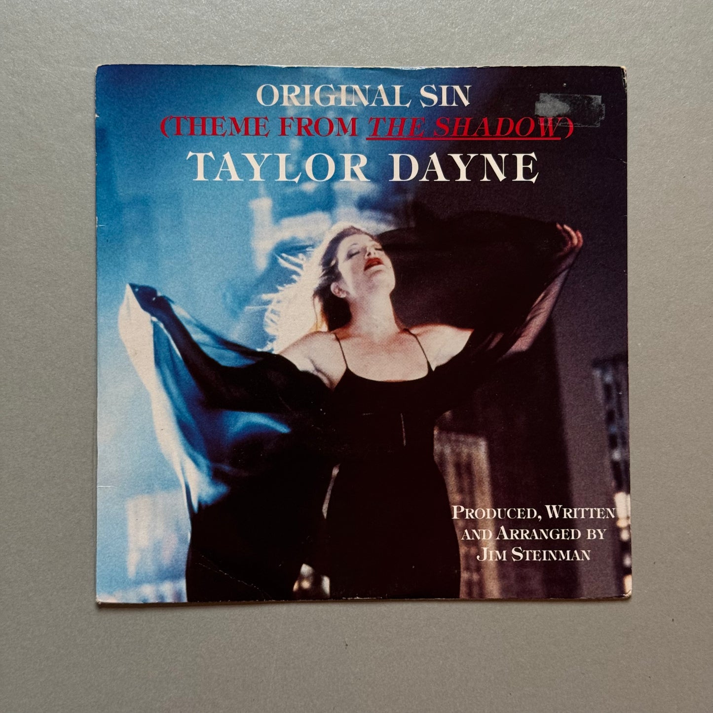 Taylor Dayne Original Sin (Theme From The Shadow) UK 7” single
