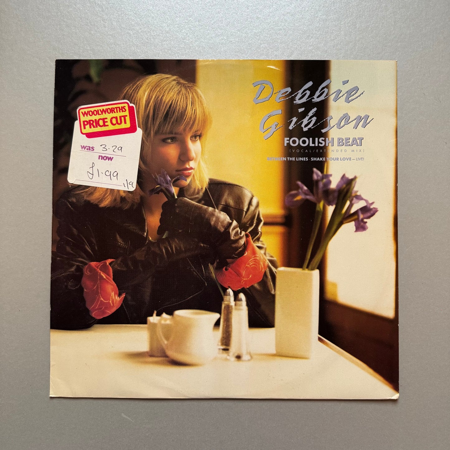 Debbie Gibson Foolish Beat UK 12" single