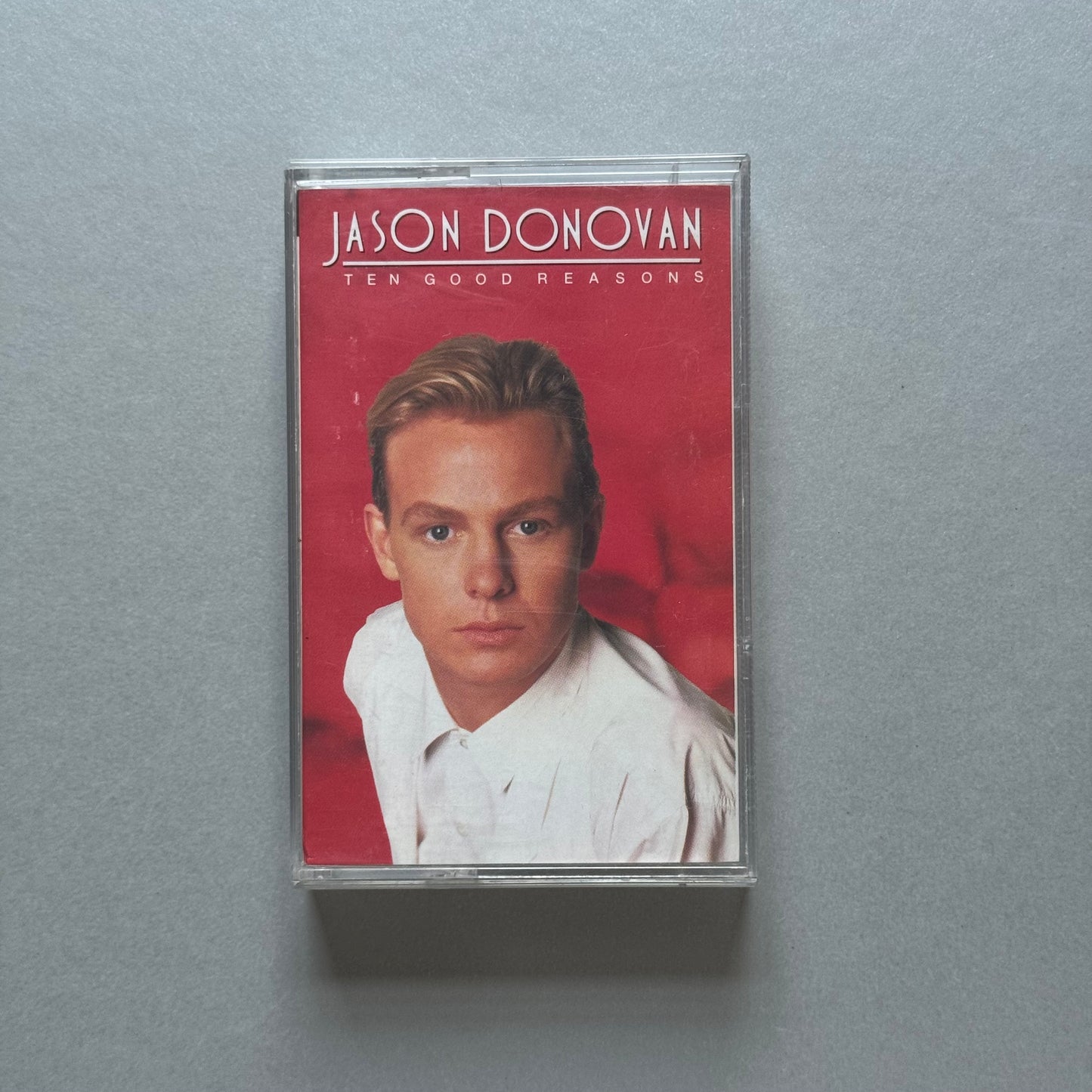 Jason Donovan Ten Good Reasons UK cassette
