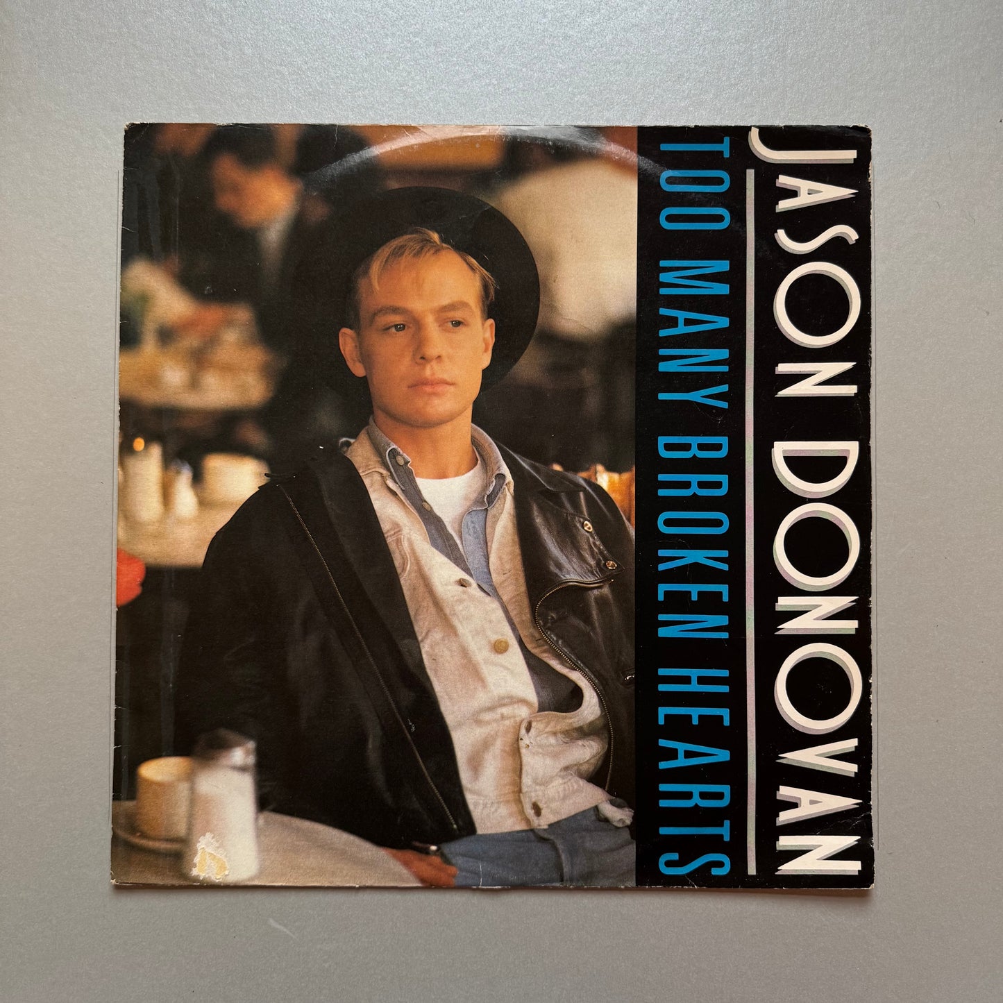 Jason Donovan Too Many Broken Hearts UK 12" single