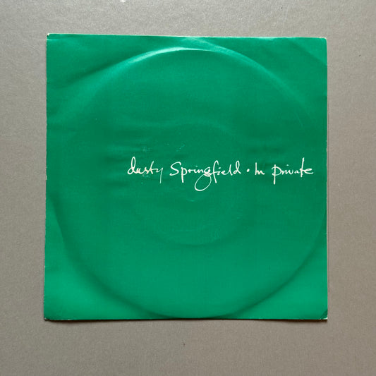 Dusty Springfield In Private UK 7” single