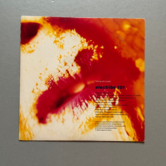 Electribe 101 Talking With Myself UK 7” single