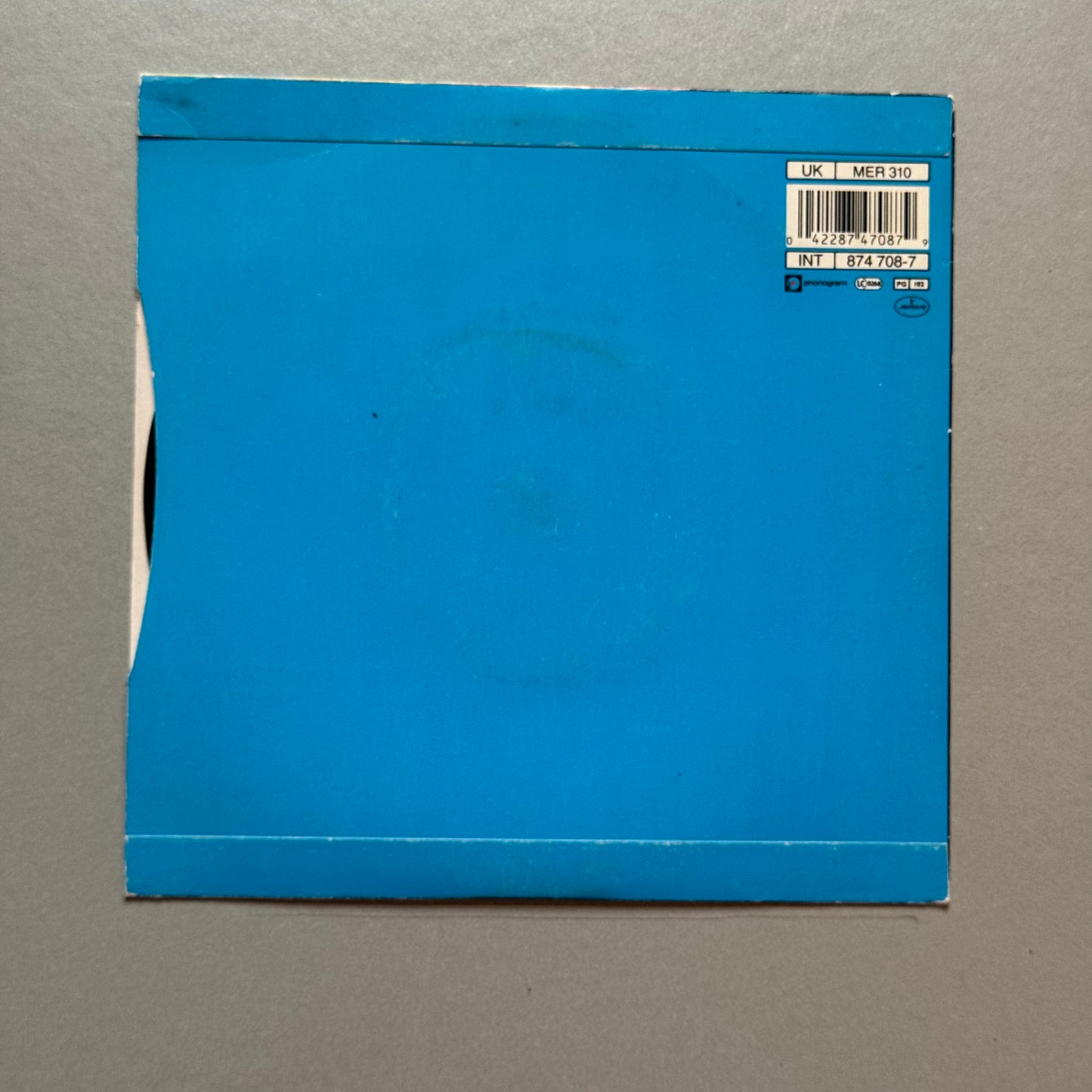 Electribe 101 Tell Me When the Fever Ended UK 7” single
