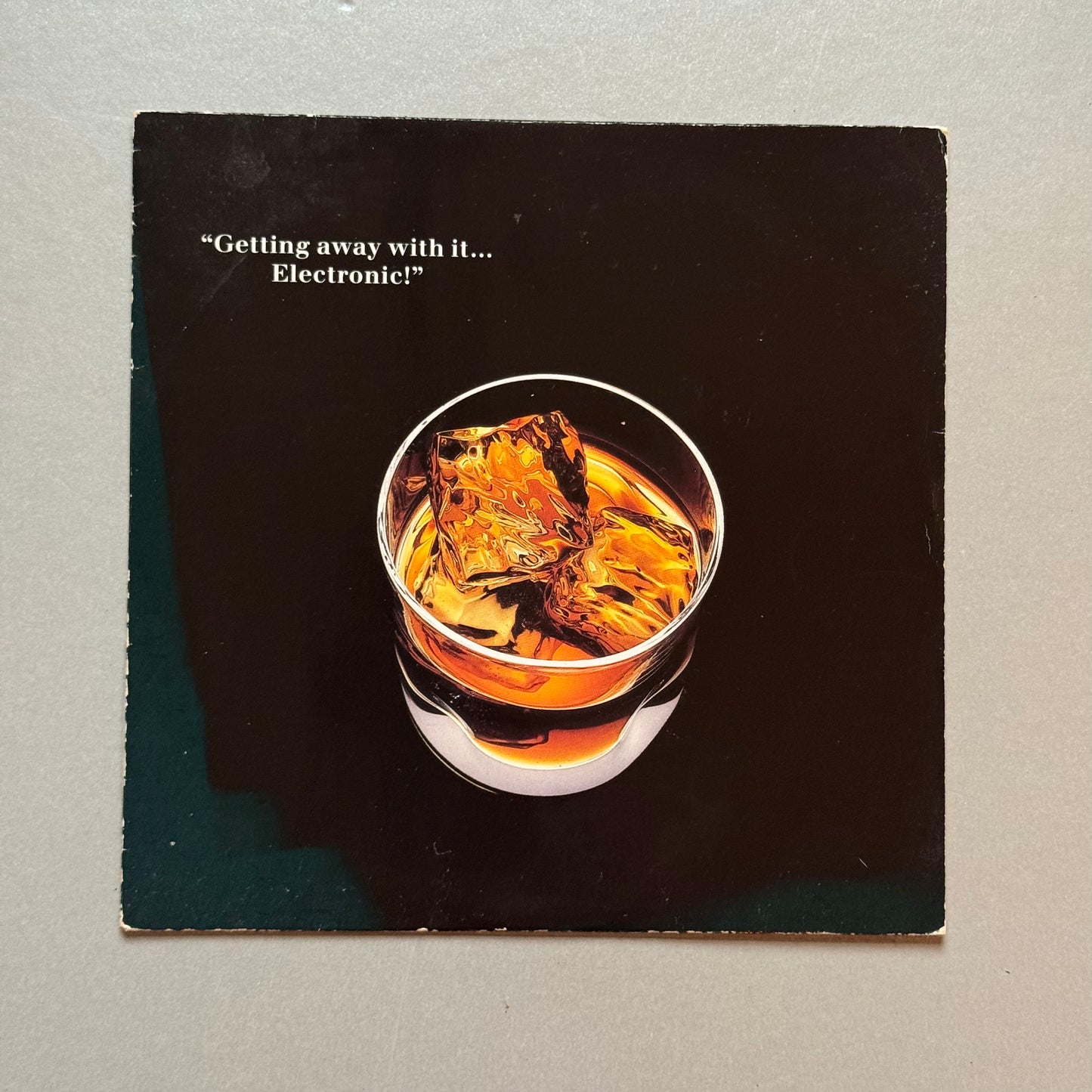 Electronic Getting Away With It UK 7” single