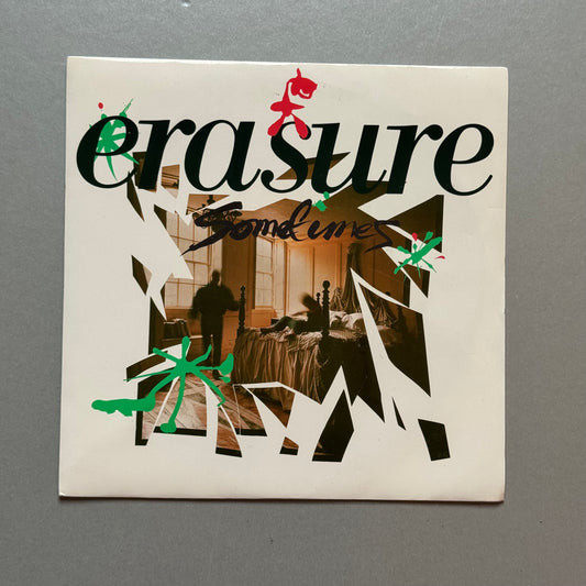 Erasure Sometimes UK 7” single