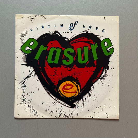 Erasure Victim of Love UK 7” single