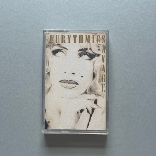 Eurythmics Savage UK cassette