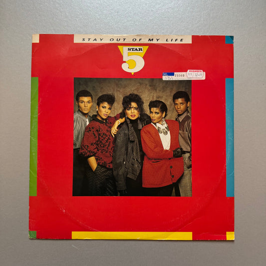Five Star Stay Out of My Life UK 12" single