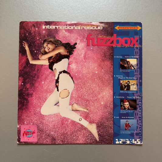 Fuzzbox Walking on Thin Ice UK 12" single