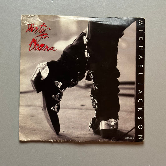Michael Jackson Dirty Diana UK 7” single w/standee