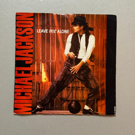Michael Jackson Leave Me Alone UK 7” single