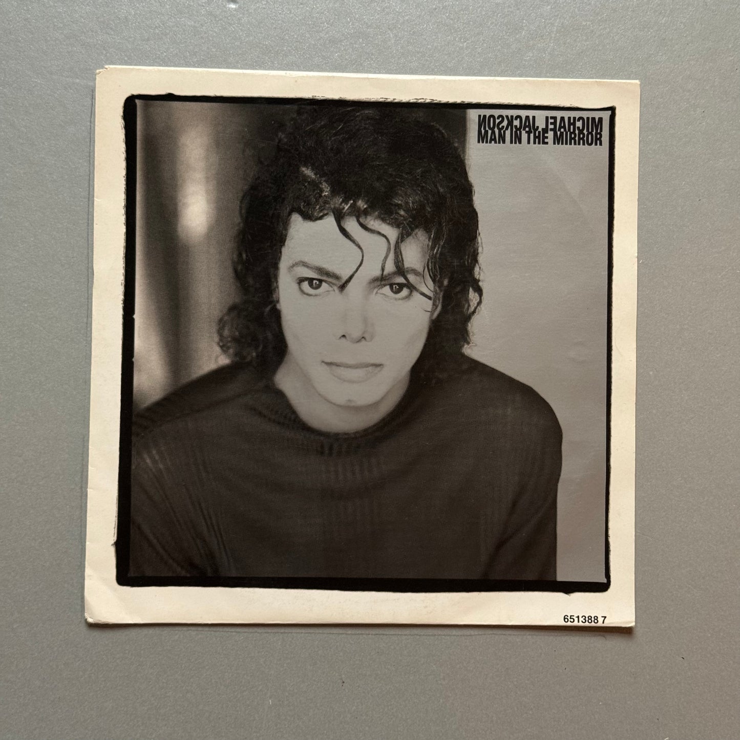Michael Jackson Man in the Mirror UK 7” single