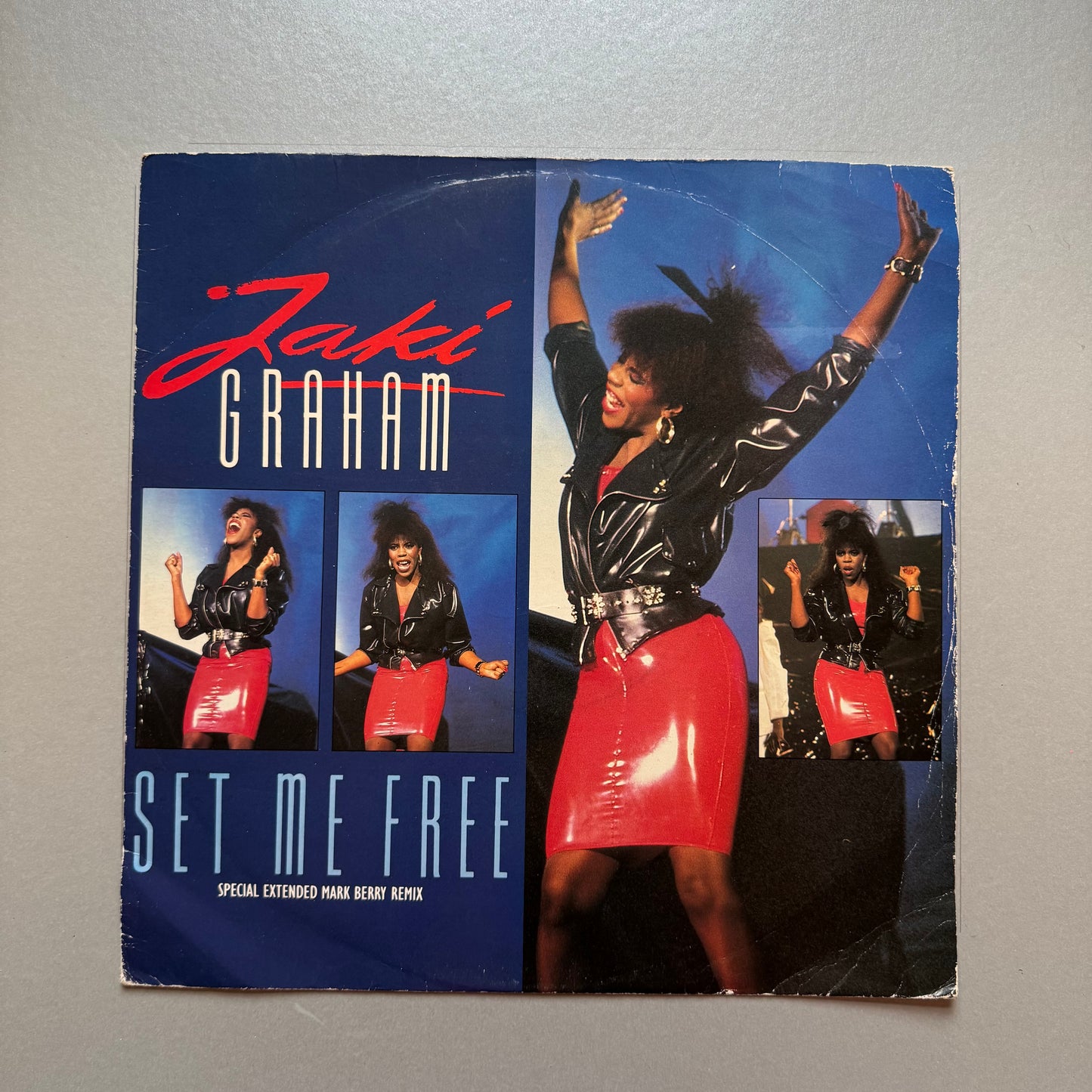 Jaki Graham Set Me Free UK 12" single