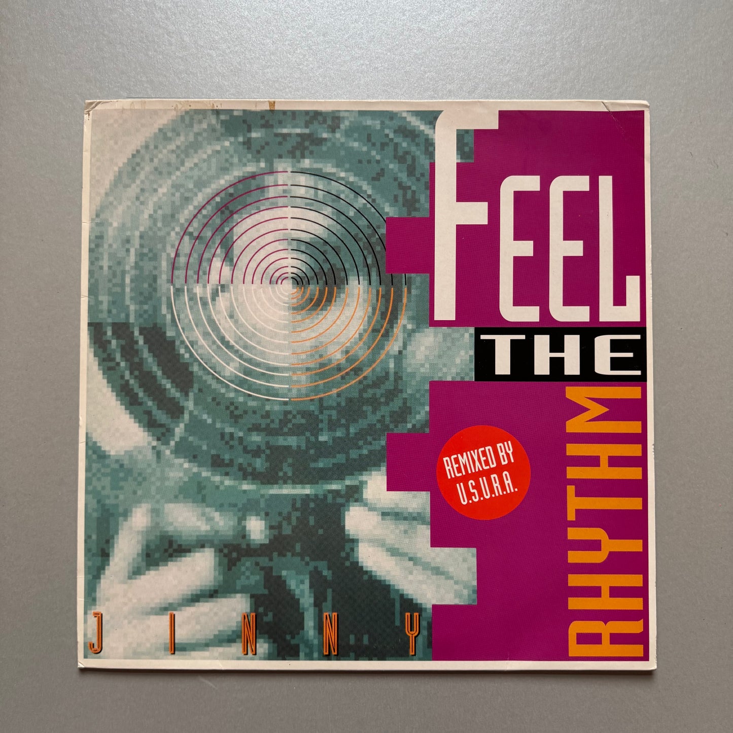 Jinny Feel the Rhythm UK 12" single