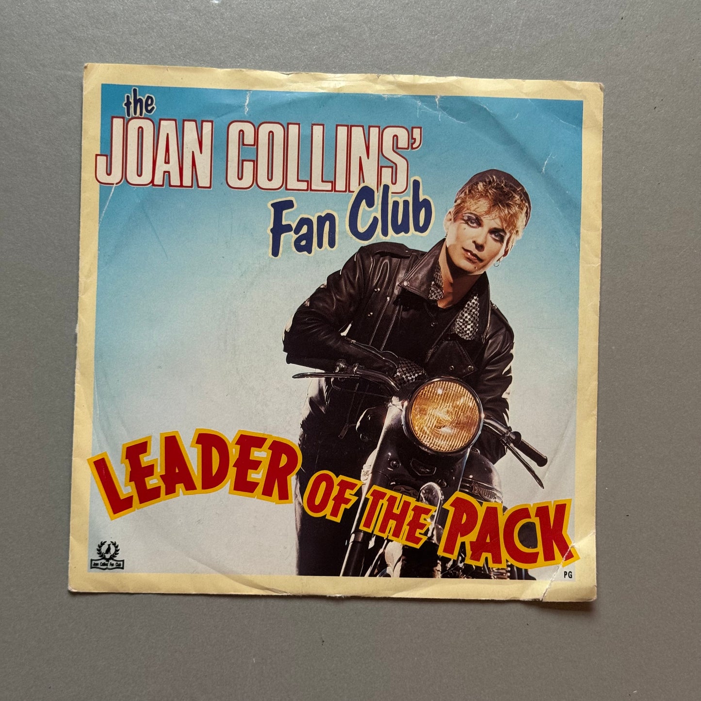 Joan Collins Fan Club Leader of the Pack UK 7” single