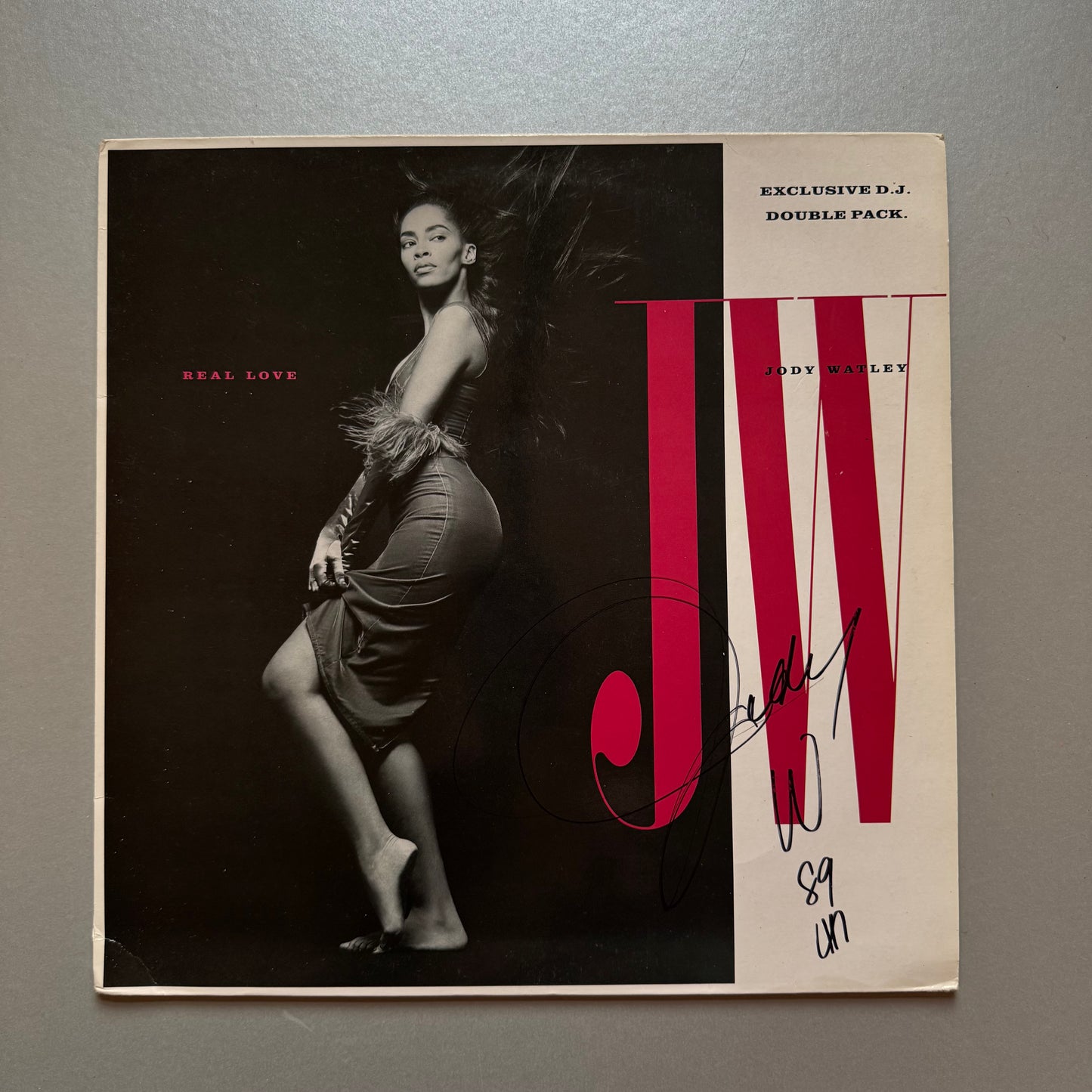 Jody Watley Real Love Exclusive Dj Double Pack (Signed by Jody Watley) UK 12" single