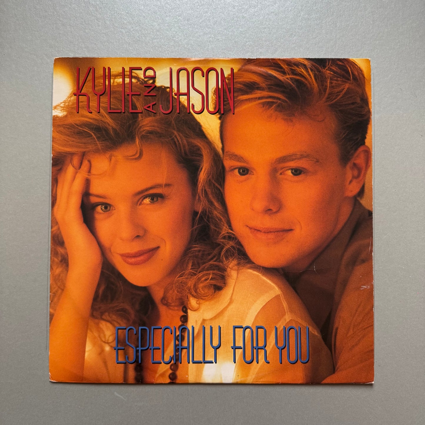 Kylie Minogue and Jason Donovan Especially For You UK 12" single