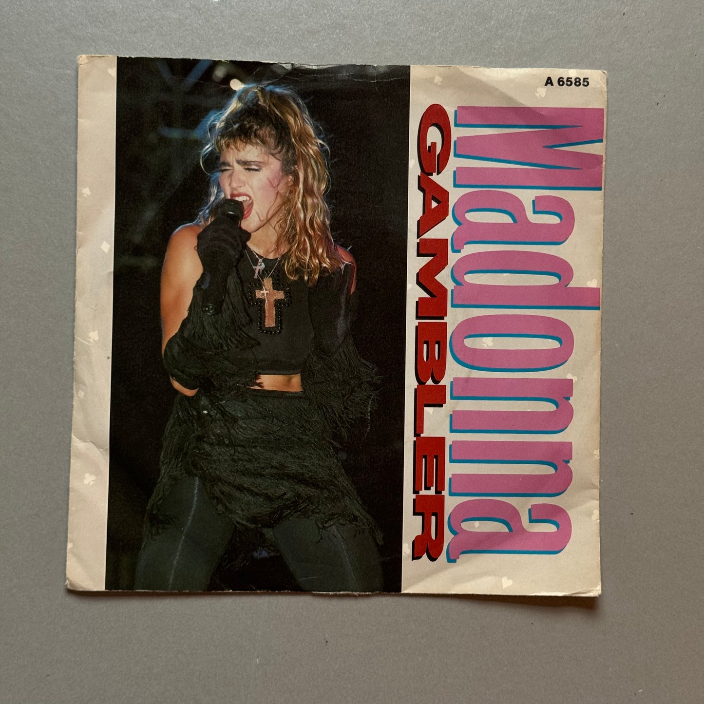 Madonna Gambler UK 7” single