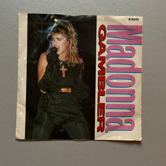 Madonna Gambler UK 7” single