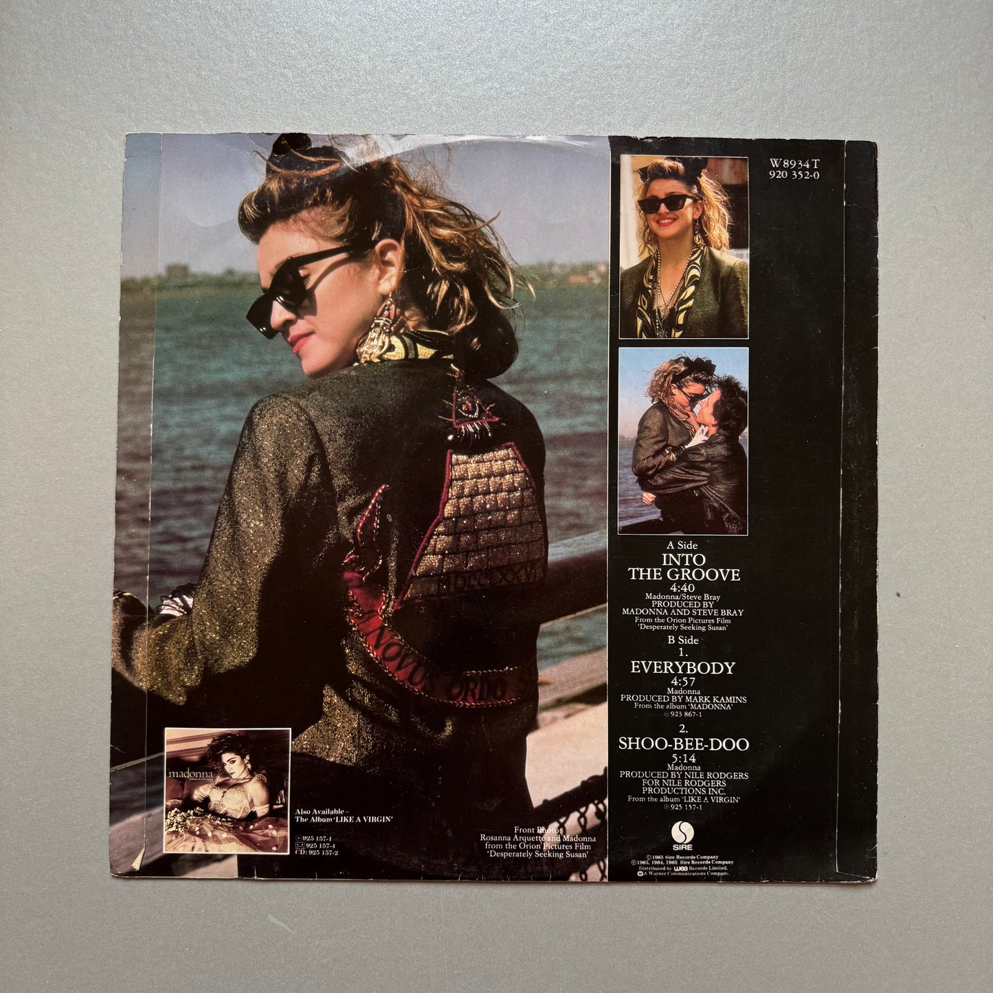 Madonna Into the Groove UK 12" single