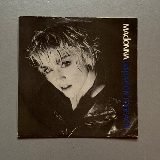 Madonna Papa Don't Preach UK 7” single