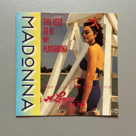 Madonna This Used to be My Playground UK 7” single