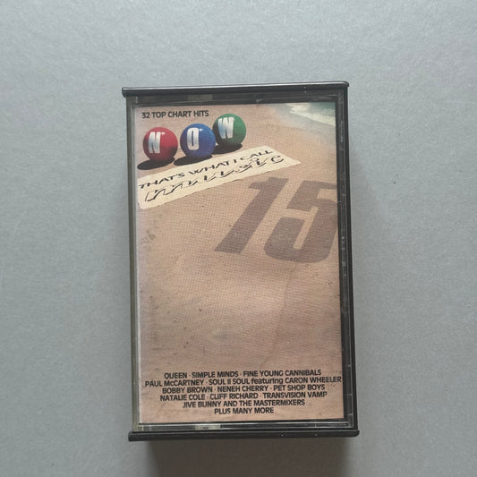 Now That’s What I Call Music 15 UK cassette