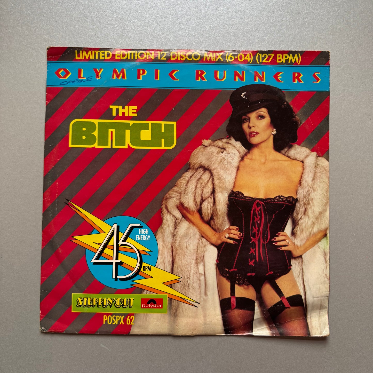 Olympic Runners The Bitch UK 12" single