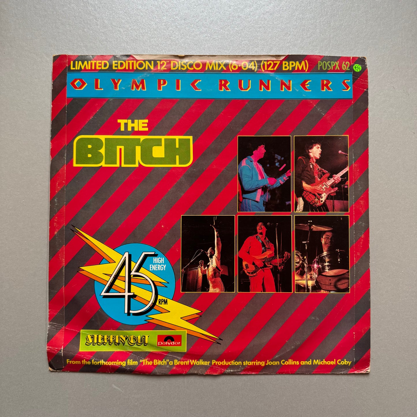 Olympic Runners The Bitch UK 12" single