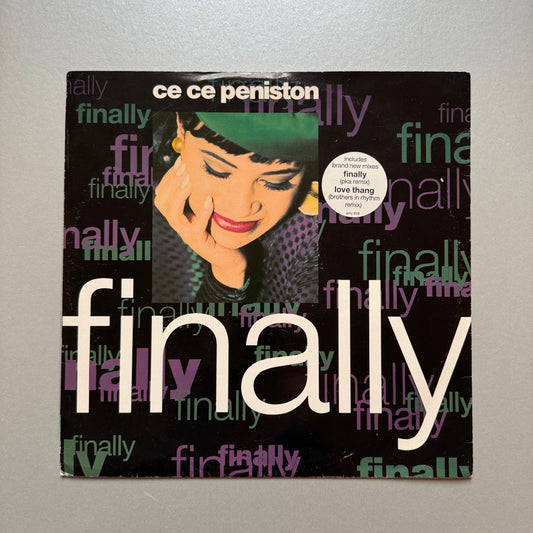 Ce Ce Peniston Finally UK 12" single
