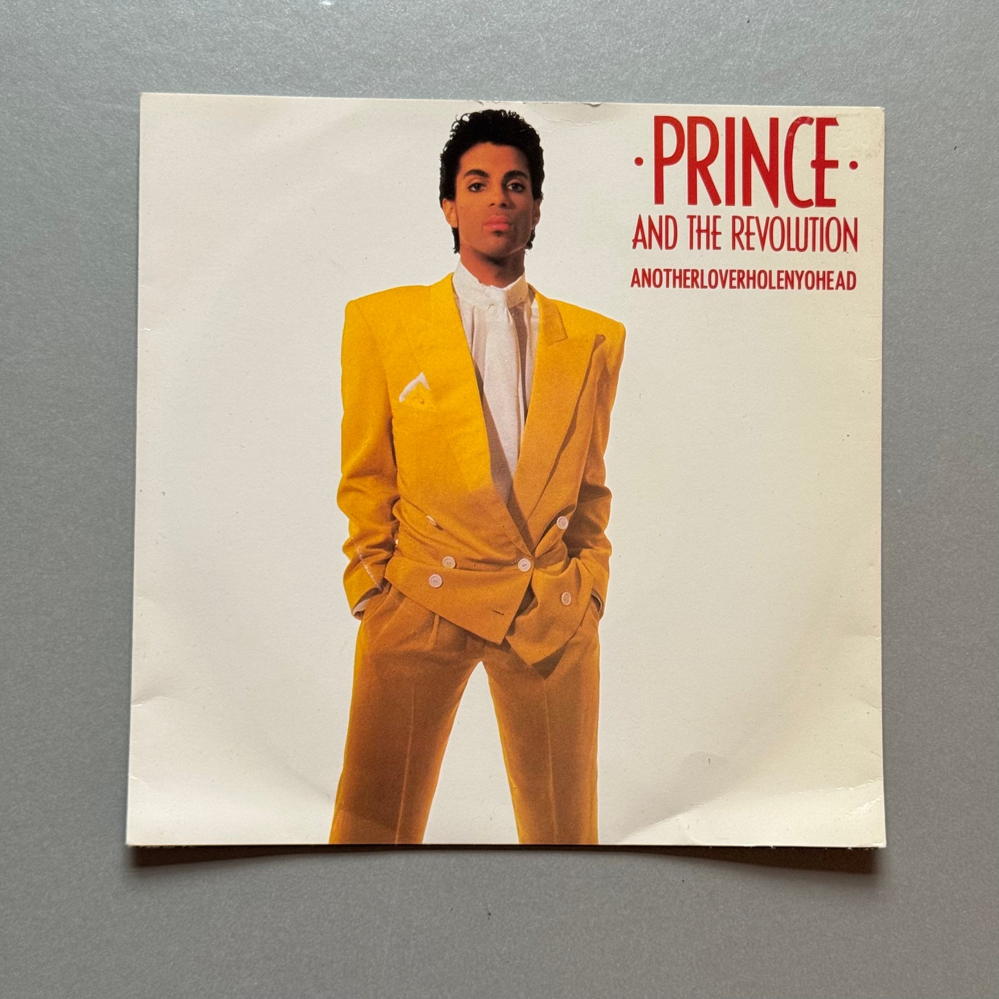 Prince & The Revolution Anotherloverholenyohead UK 7” single