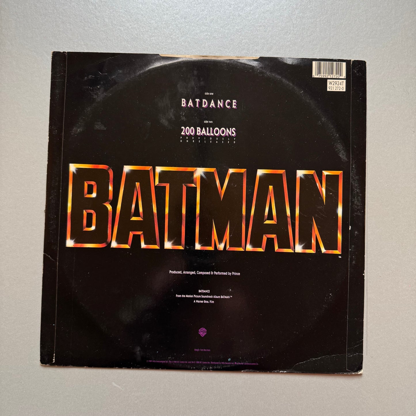 Prince Batdance UK 12" single