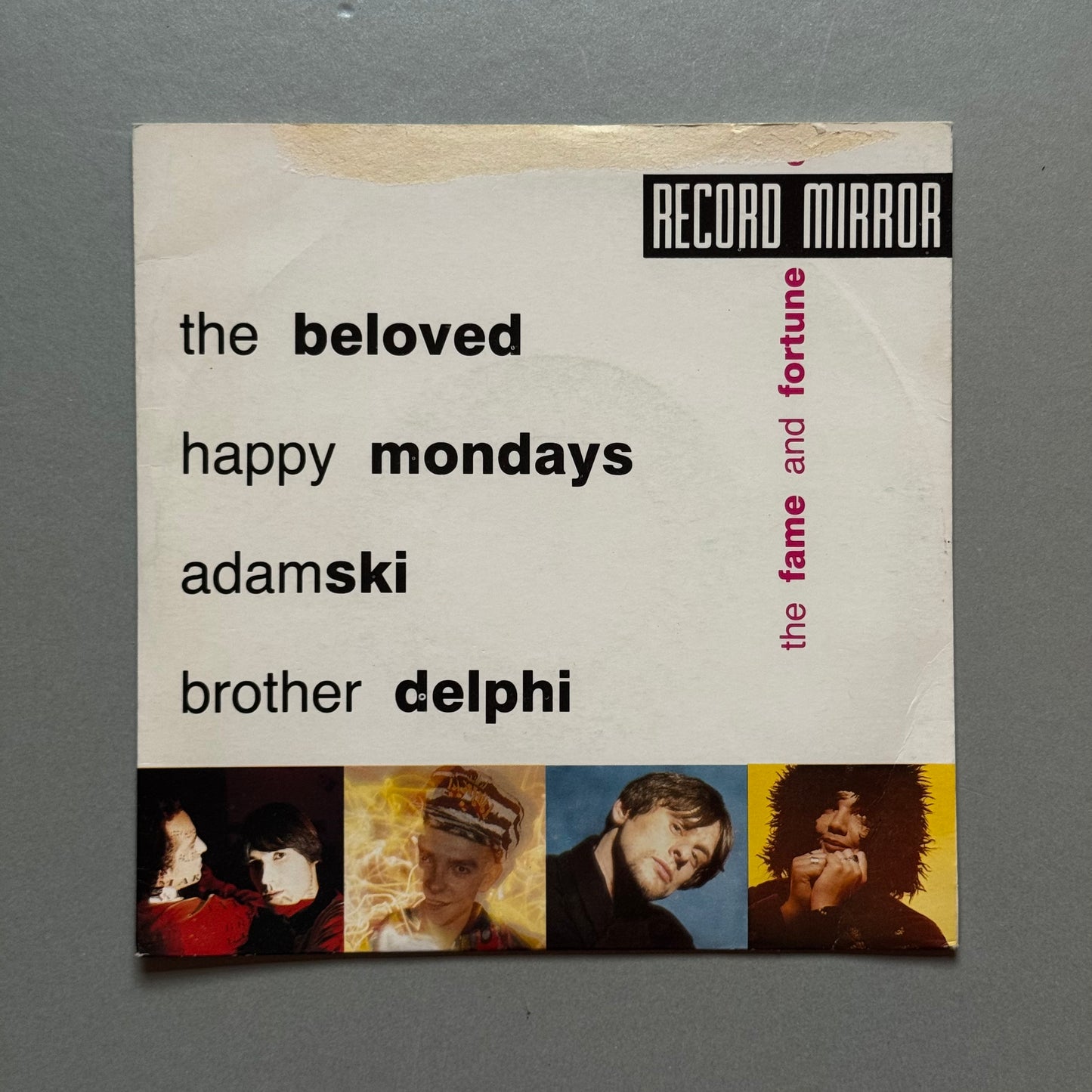 Record Mirror The Fame and Fortune EP UK 7” single