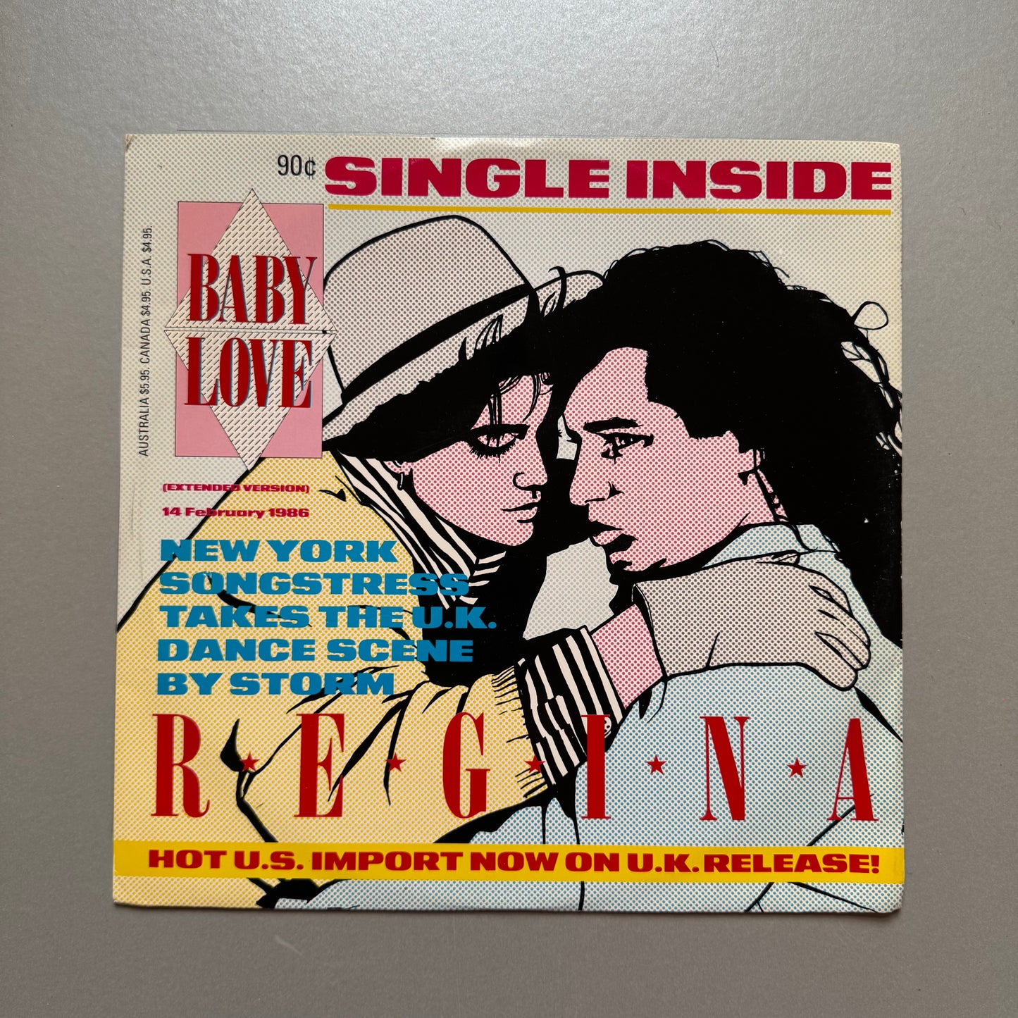 Regina Baby Love UK 12" single