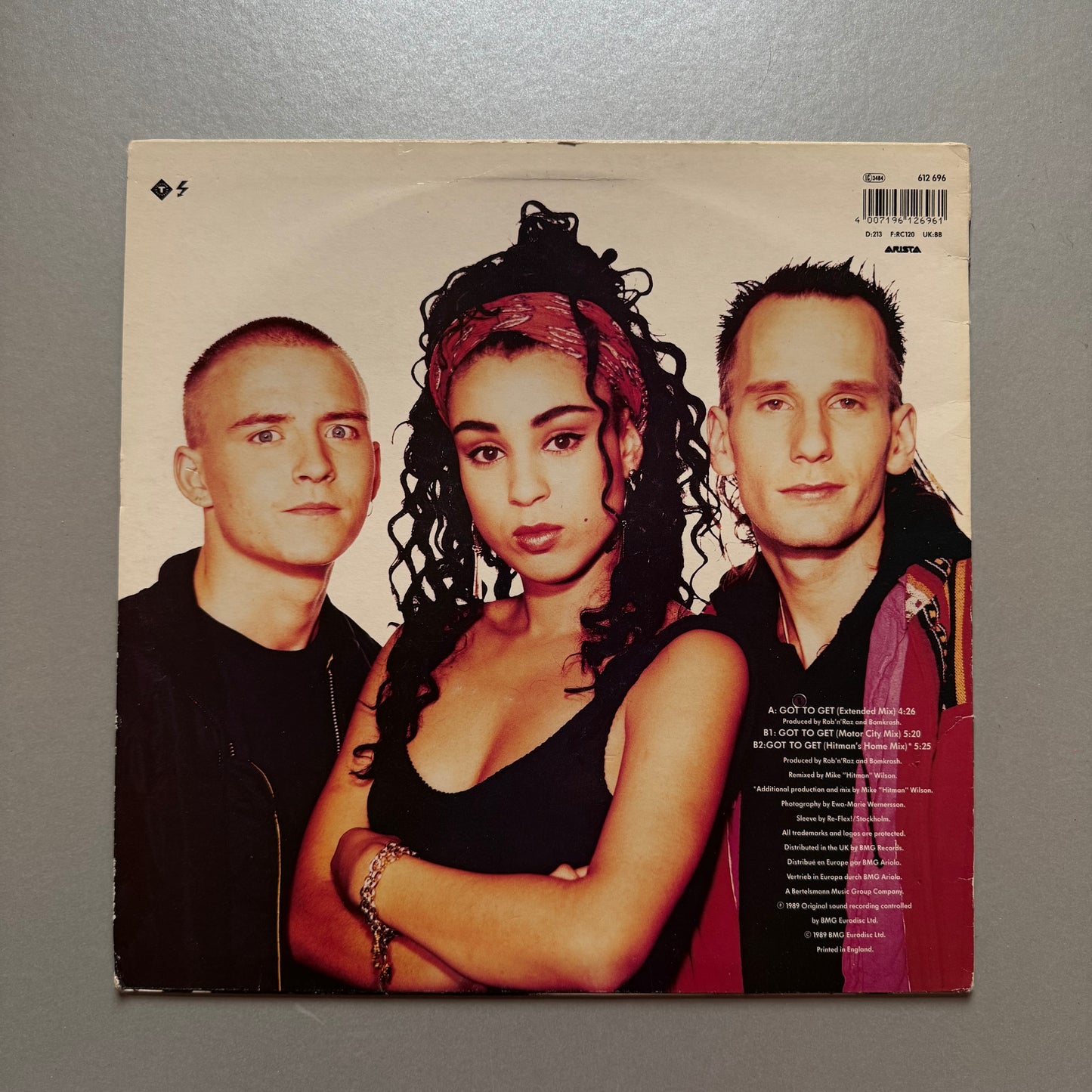 Rob ’n’ Raz featuring Leila K Got to Get UK 12" single