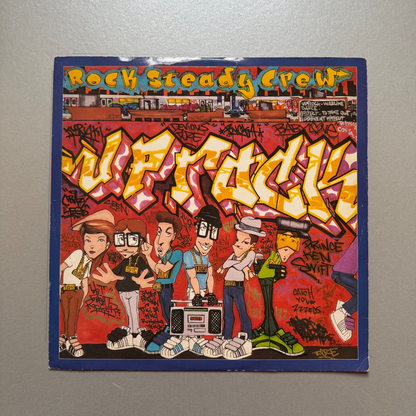 Rocksteady Crew Uprock UK 12" single