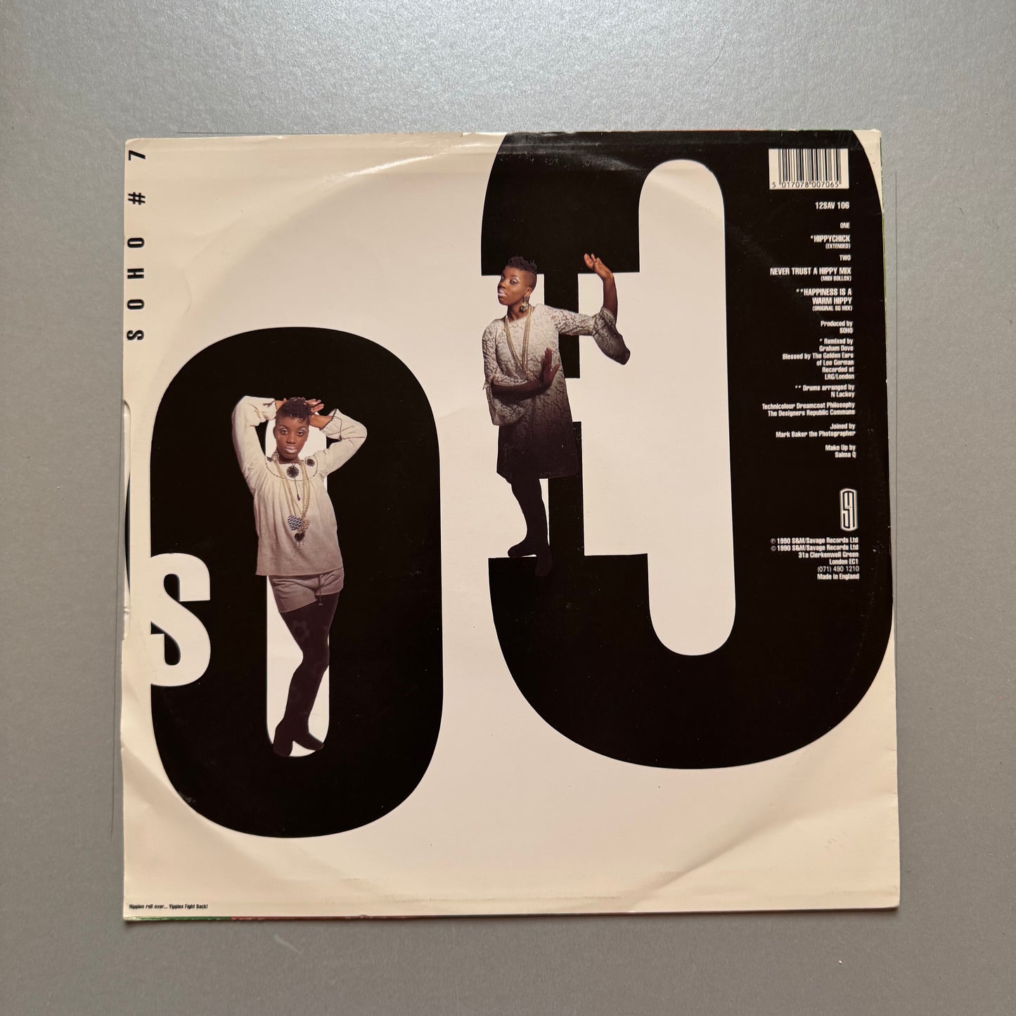 Soho Hippychick UK 12" single