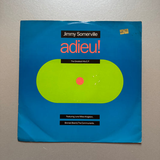 Jimmy Somerville Adieu! The Greatest Hits EP UK 12" single