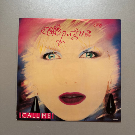 Spagna Call Me UK 12" single