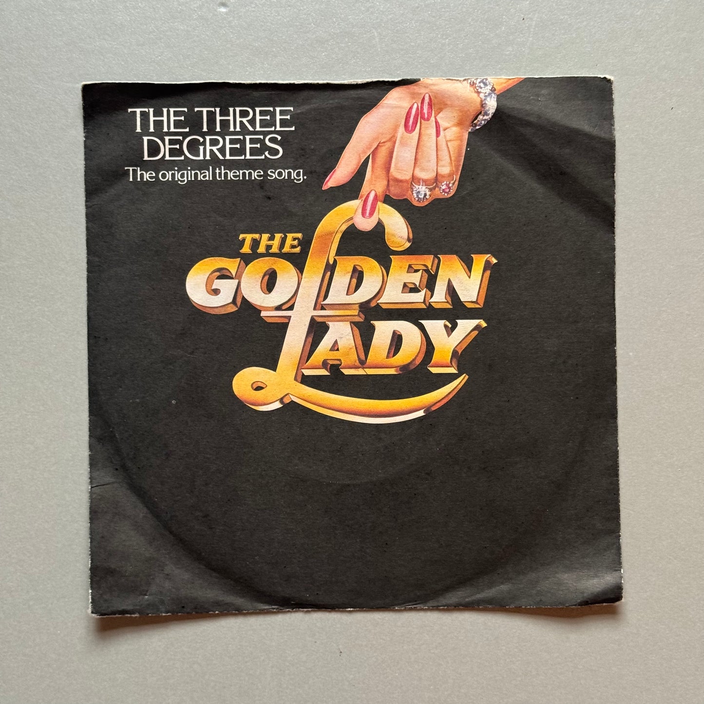 Three Degrees The Golden Lady UK 7” single