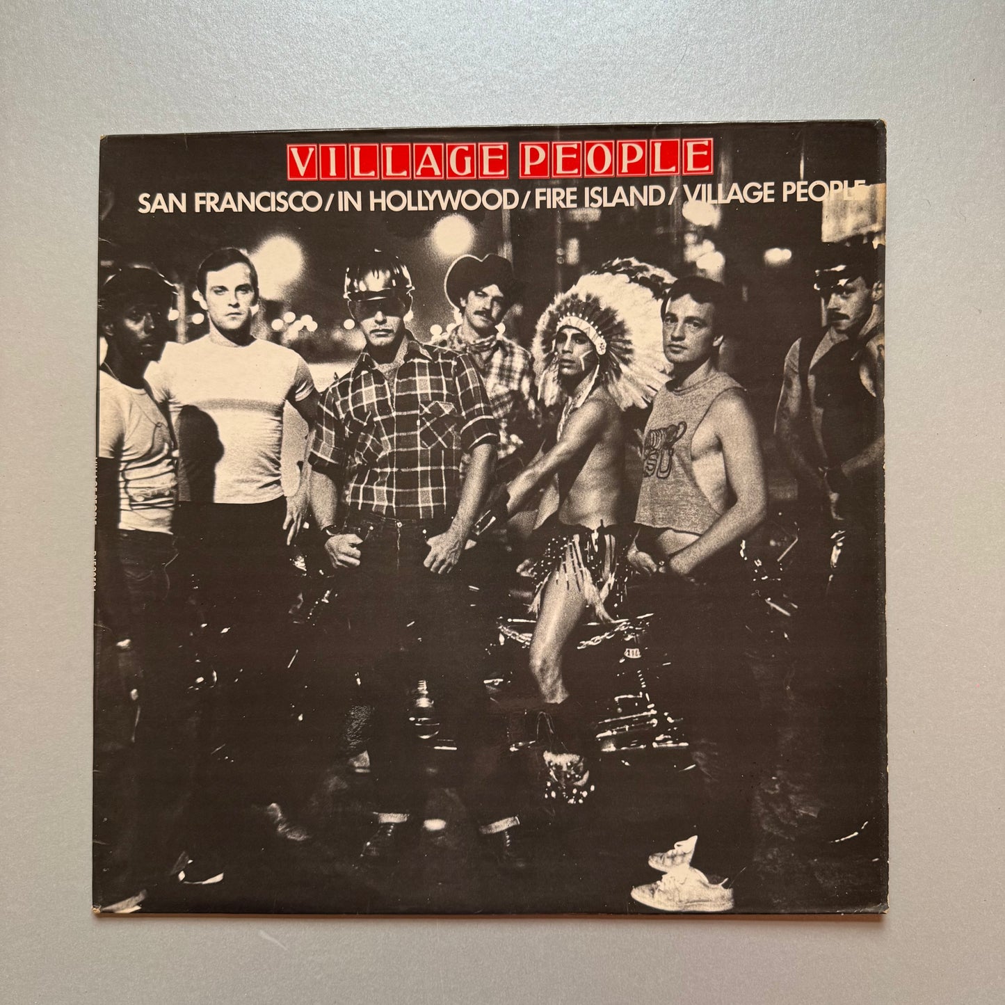 Village People San Francisco/ In Hollywood/Fire Island/ Village People UK 12" single
