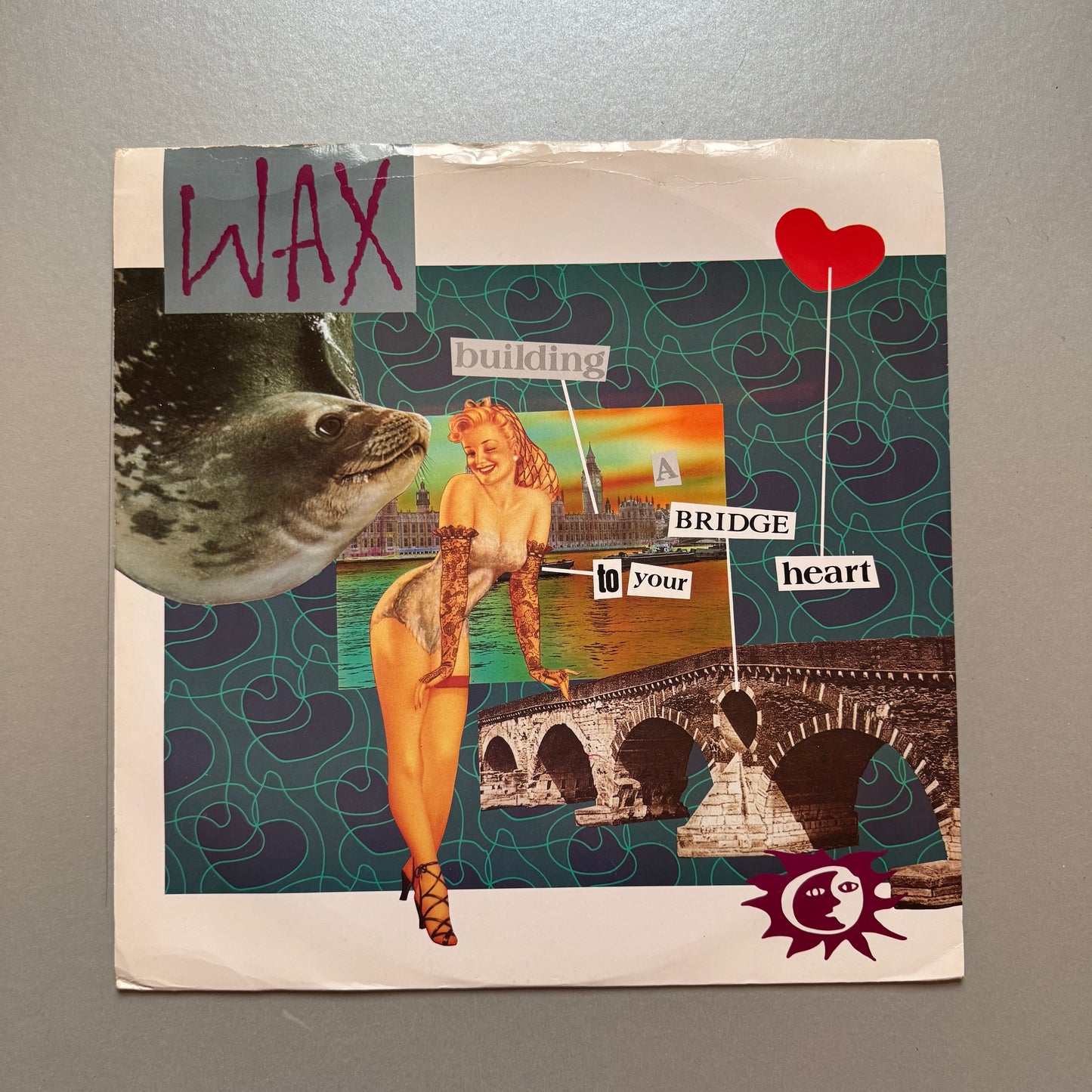 Wax Bridge to Your Heart UK 12" single